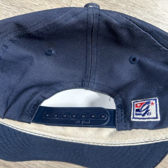 VTG 1996 Atlanta Olympics Snapback Hat The Game USA Olympic Blue Logo Cap - Picture 2 of 10